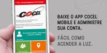 propaganda do aplicativo Cocel Mobile