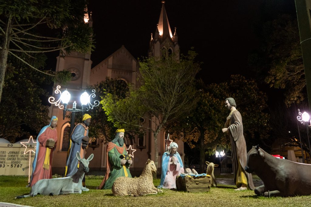 Espetáculo Energia do natal promovido pela COCEL em Campo largo